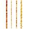 6 Pack: Yellow Agate Stone Semi-Precious Beads Value Pack by Bead Landing™